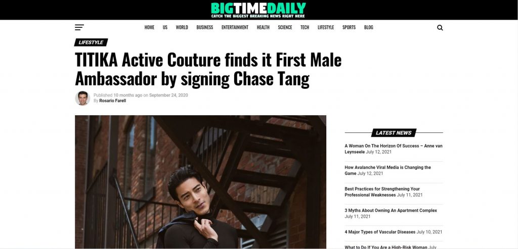 Chase Tang Big Time Daily